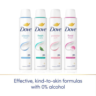 M&S Dove Women Antiperspirant Deodorant Classic Aerosol Spray 200ml- Buy online at McGrocer