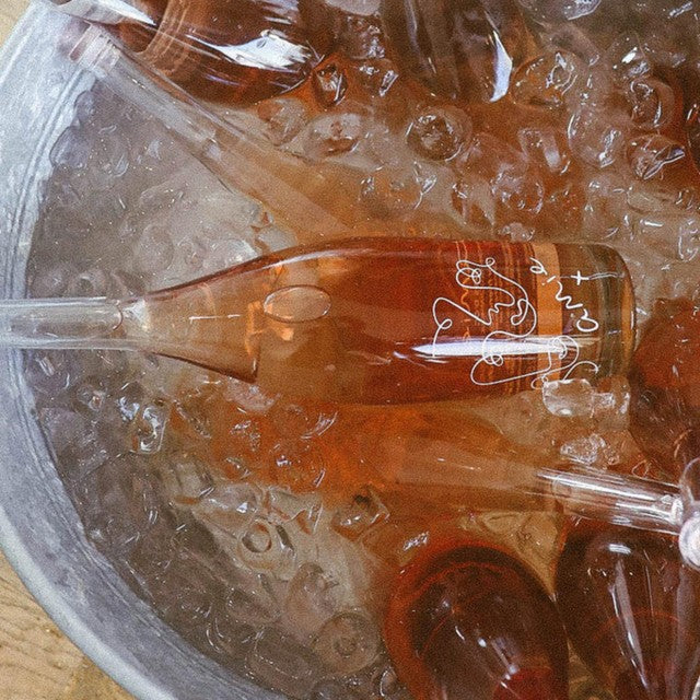 Amie dry organic rosé wine magnum bottle - British product