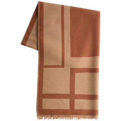 M&S M&S Womens Woven Geometric Scarf Natural- Buy online at McGrocer