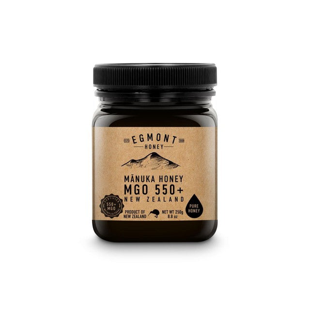 Egmont Monofloral Manuka Honey with MGO 550+ - British product