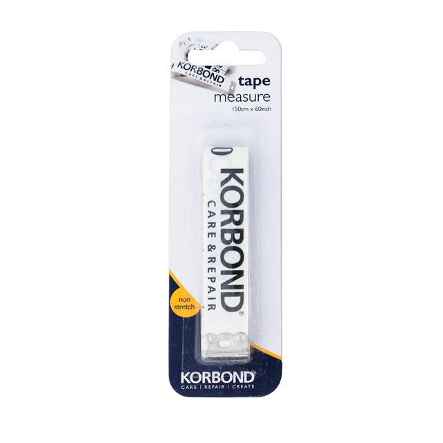 Korbond Tape Measure Fibreglass 150cm 60inch, UK version