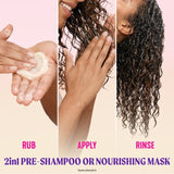 Aussie Curls hair mask for dry curly hair - British product