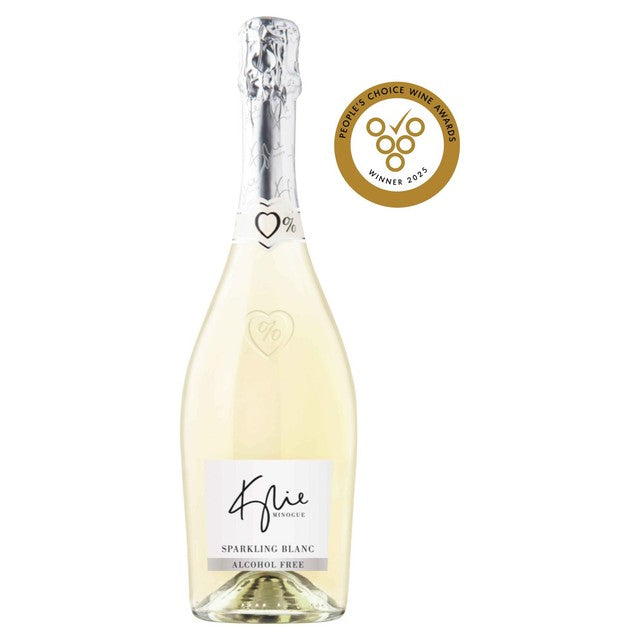 Kylie Minogue 0% Sparkling Blanc alcohol-free sparkling wine 75cl, UK version
