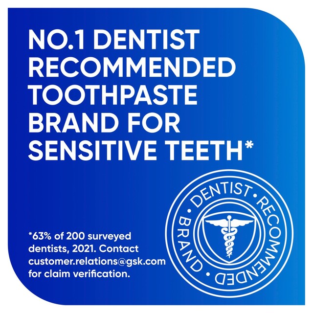Sensodyne Repair & Protect Original Sensitive Toothpaste 75ml (British brand)