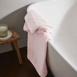M&S hand towel soft pink, imported from the UK