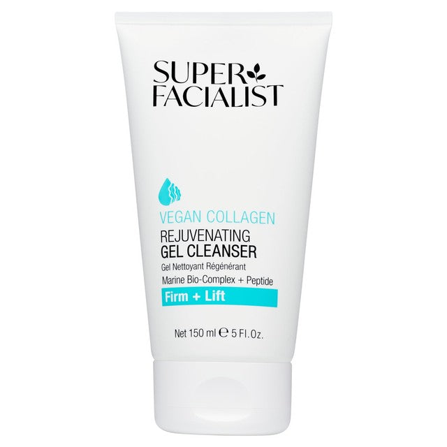 Super Facialist Vegan Collagen Brightening Gel Cleanser 150ml (British brand)