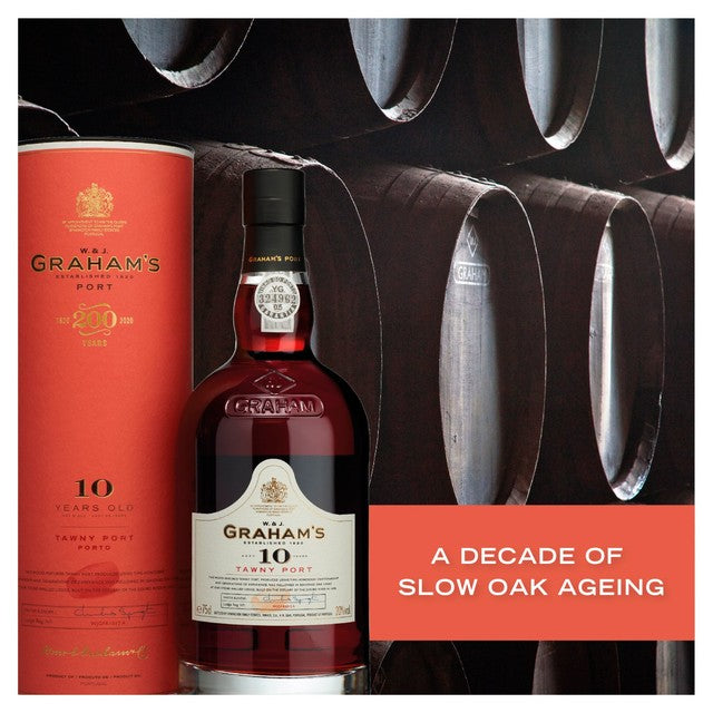 Graham's 10 Year Old Tawny Port 75cl, UK version
