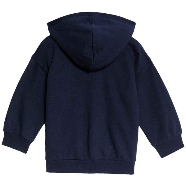 M&S boys navy zip hoodie for ages 5-6, imported from the UK