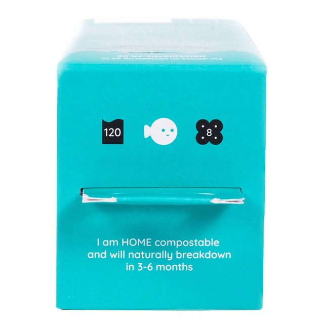 Adios dog poo bags grey compostable extra large - British product