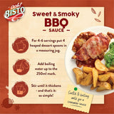 Bisto sweet smoky BBQ sauce mix, UK version