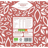 Good Grain organic sourdough bagels 4 x 125g, UK version