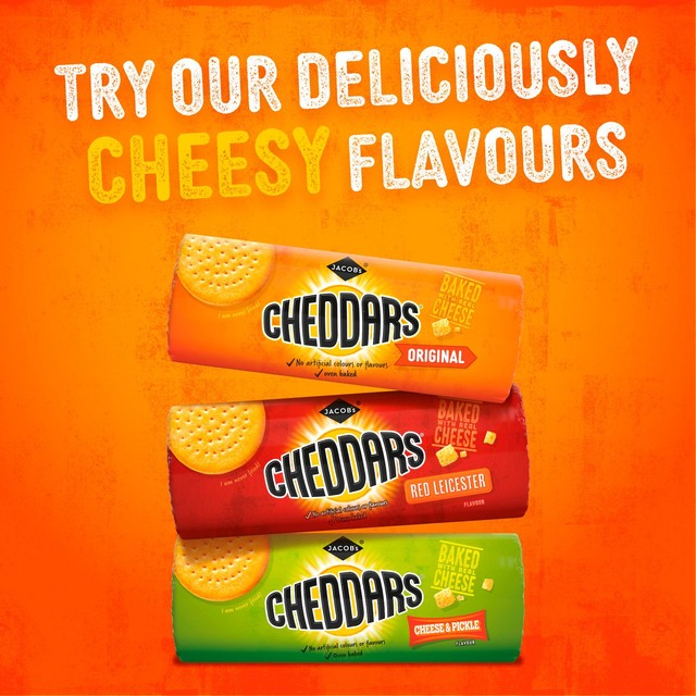 Jacob's Cheddar cheese biscuits 2 x 150g, UK version