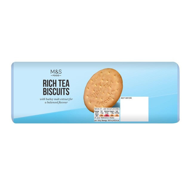 M&S Rich Tea biscuits 300g, imported from the UK