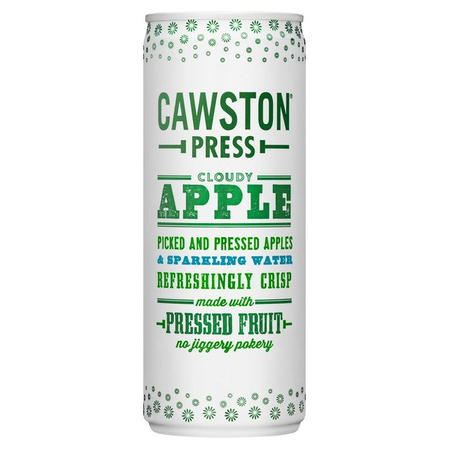 Cawston Press Sparkling Apple drink sleeve 4 x 250ml - British product