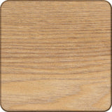 Naturals oak veneer coasters pack of 4 - British product