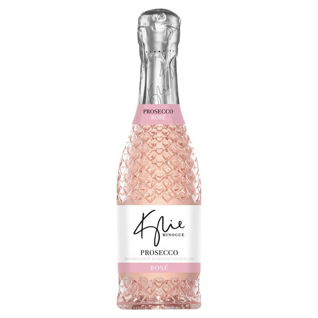 Kylie Minogue Prosecco Rosé Mini sparkling wine (British brand)