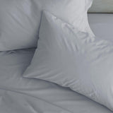 Catherine Lansfield percale pillowcase pair grey 50x75cm - British product