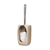 Aqualona sandstone toilet brush and holder - British product