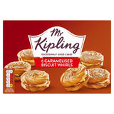 Mr Kipling caramelised biscuit whirls 6 pack, imported from the UK
