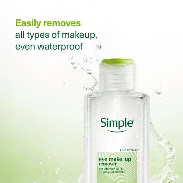 Simple eye makeup remover 125ml (British brand)