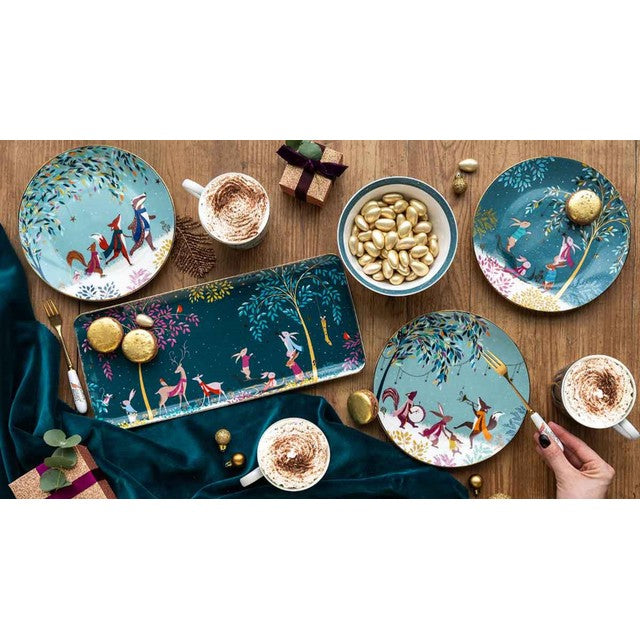 Portmeirion Woodland Tales plates 4-pack (British brand)