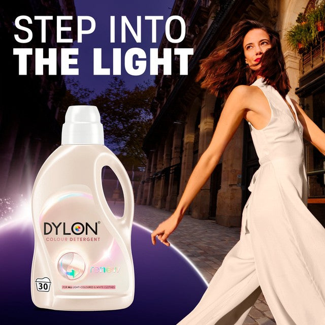 Dylon Light and White laundry detergent, imported from the UK