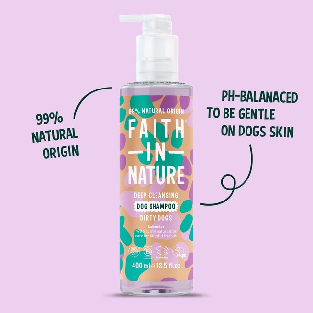 Faith In Nature lavender dog shampoo 400ml - British product