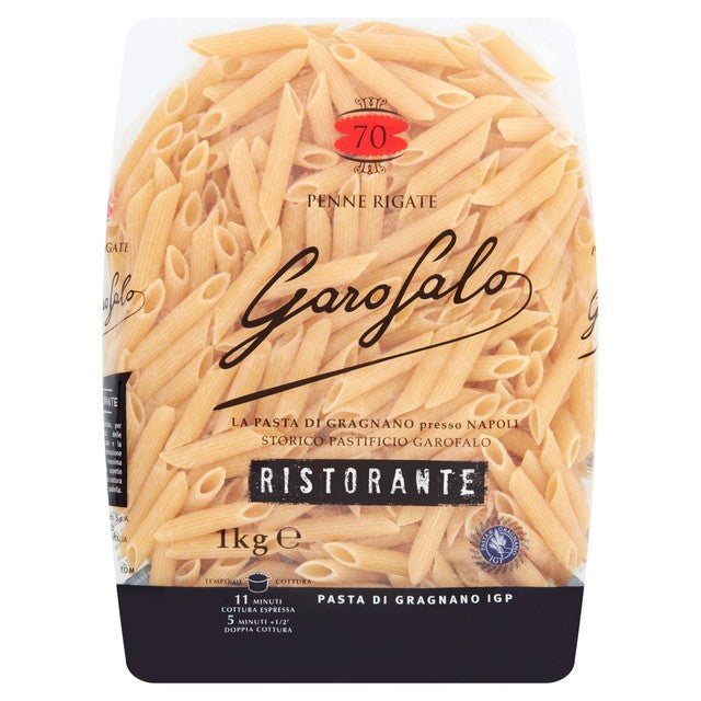 Garofalo penne rigate pasta 1kg, UK version