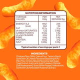 Hippeas chickpea puffs Take it Cheesy 5 x 15g multipack, UK version