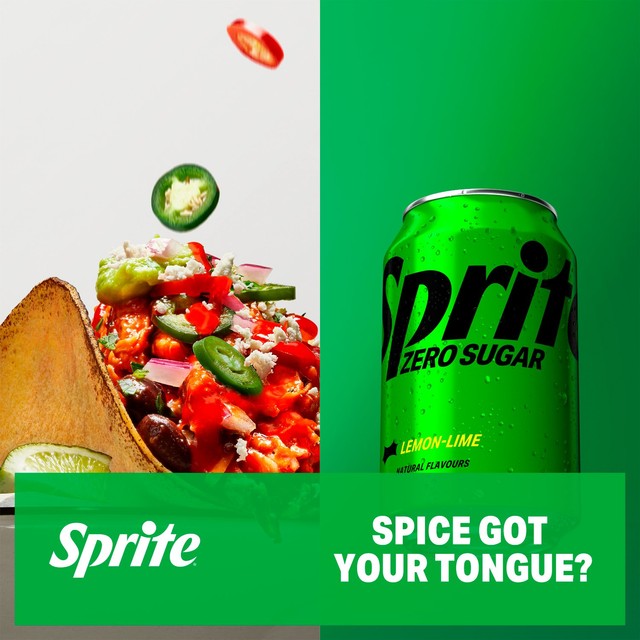 Sprite lemon-lime fizzy drink 24 x 330ml pack (British brand)