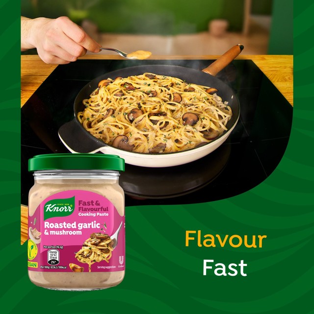 Knorr roasted garlic and mushroom cooking paste 165g, UK version