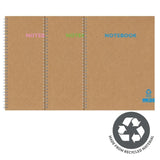 Silvine A4 Recycled Notebook with Kraft cover (British brand)