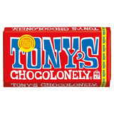 Tony's Chocolonely milk chocolate small snack bar, UK version