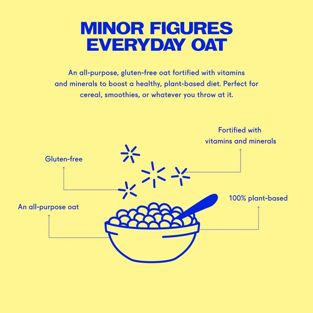 Minor Figures Everyday Oat drink 1L - British product