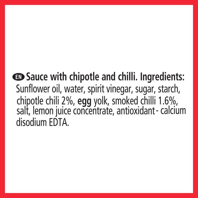 Heinz Chipotle Mayo smoky spicy sauce - British product