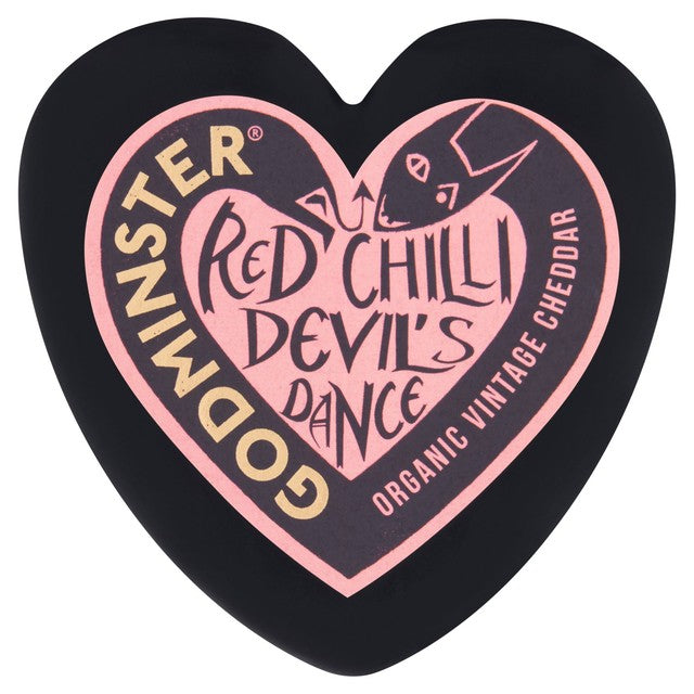 Godminster Daredevil Chilli Organic Cheddar Cheese 200g, UK version