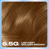 Clairol Nice'n Easy hair dye Lightest Golden Brown - British product