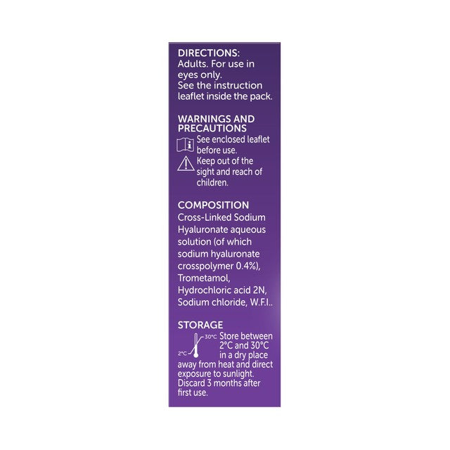TheraTears 5 in 1 Overnight Eye Drops 10ml (British brand)