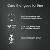 Dove Men+Care Advanced Invisible Dry anti-perspirant deodorant spray 200ml - British product