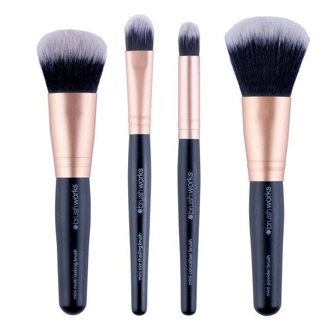 Brushworks mini makeup brush set - British product