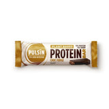 Pulsin Vegan Choc Fudge protein bar 57g, imported from the UK