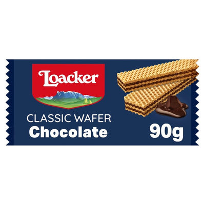 M&S Loacker Classic Chocolate Wafer 90g- Buy online at McGrocer