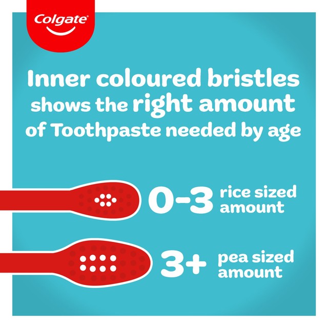 Colgate baby toothbrush extra soft for 0-2 years - British product