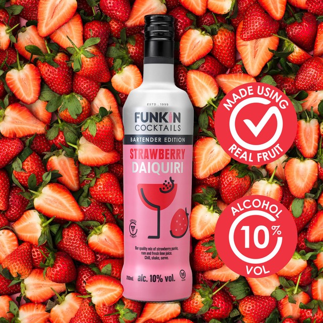 Funkin Strawberry Daiquiri cocktail 70cl - British product