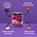 The Woolf's Kitchen tamarind, garlic and chilli spice paste 190g (British brand)