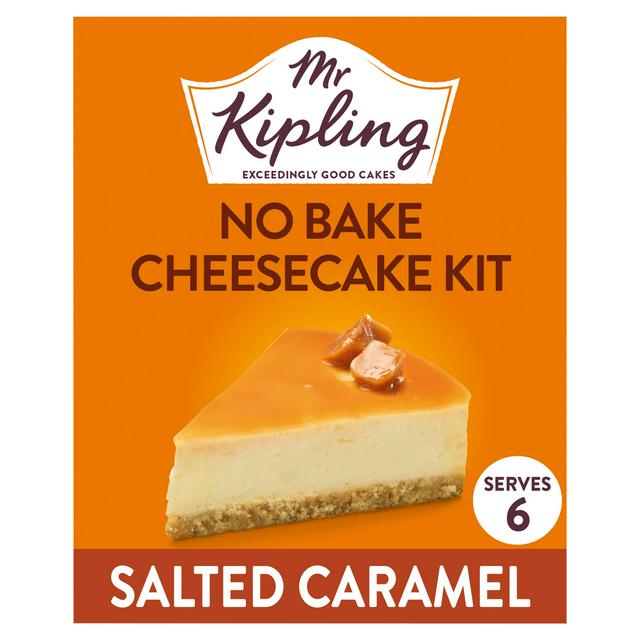 Mr Kipling Salted Caramel No Bake Cheesecake Dessert Kit 230g
