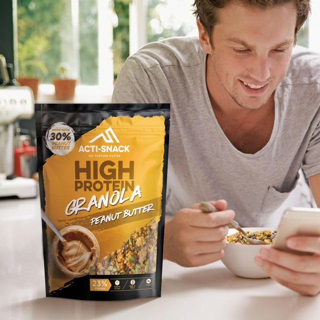 Acti-Snack Peanut Butter Granola 350g - British product