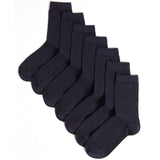 M&S boys ankle school socks navy size 4-7, imported from the UK