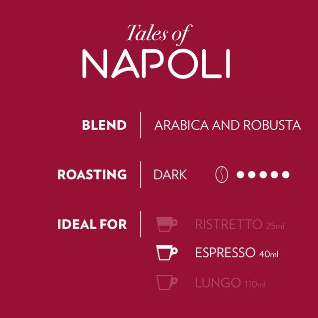 Lavazza Napoli coffee capsules 10 pack, UK version