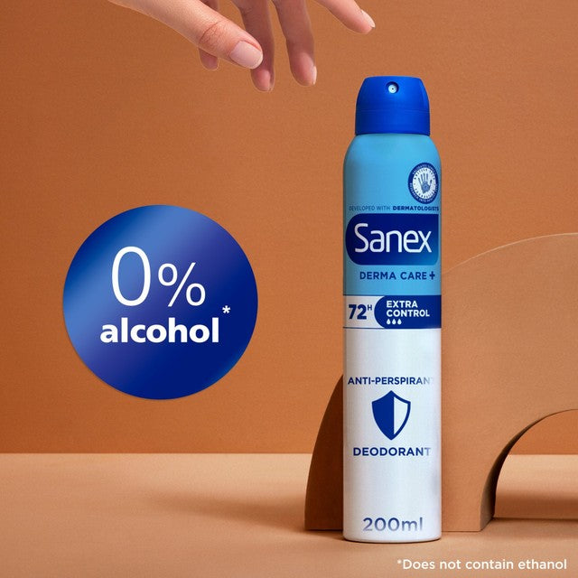 Sanex extra control antiperspirant spray 200ml (British brand)